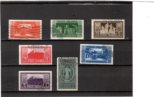 Regno 1929 montecassino serie - , 1929-montecassino-serie