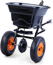 Spargitore Spargisale Spandiconcime Centrifugo Su Ruote Con Gancio  GS36S