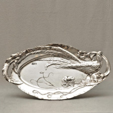 Tavolino In Stile Liberty Con