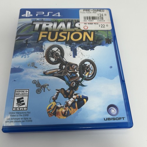 Trials fusion sony - fusion,