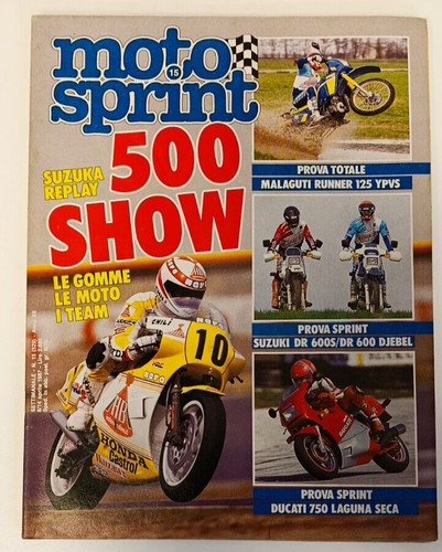 Motosprint 1987 malaguti - motosprint, 15/1987