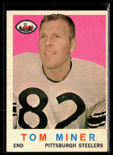 Tom miner 1959 - miner, topps