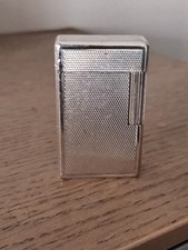 ACCENDINI DUPONT PARIS BS PLACCATO ARGENTO FUNZIONANTE OTTIMO STATO SEGNI D'USO