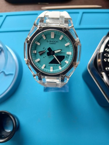 Shock 2100 casioak blu - g-shock, "casioak"