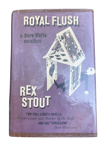 Royal flush rex stout 1965 - flush,