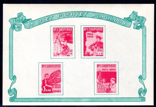 Albania 1959 blocco5 nuovo - **,