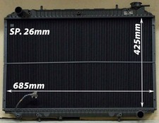 Radiatore nissan serena - radiatore,