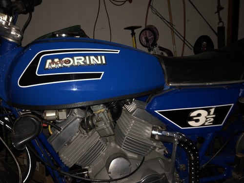 Adesivo moto morini - moto,