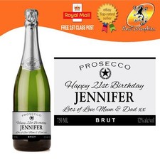 ETICHETTA BOTTIGLIA PROSECCO