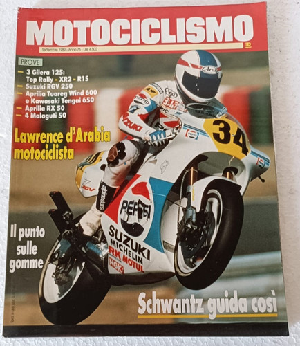 Motociclismo 1989 aprilia - motociclismo,