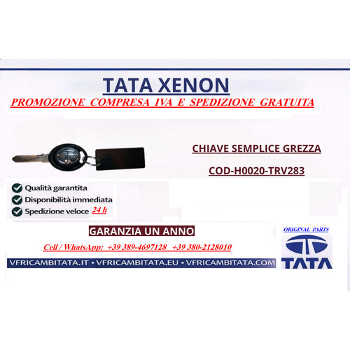 Tata pick xenon chiave - tata, :
