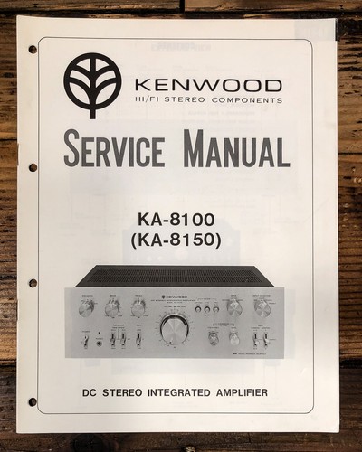 Kenwood 8100 8150 - kenwood, ka-8150