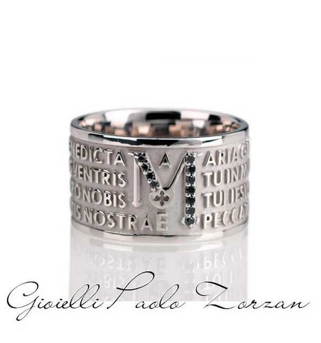 Anello donna tuum - donna, mater