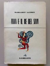 Anna e il re del Siam di Margaret Landon La vespa blu 3 Garzanti 1947 1ª edizion