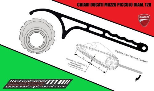 Ducati chiave regolazione - ducati,