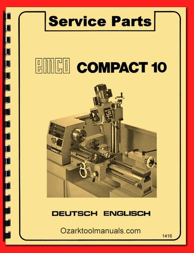 Manuale ricambi tornio - , metallo