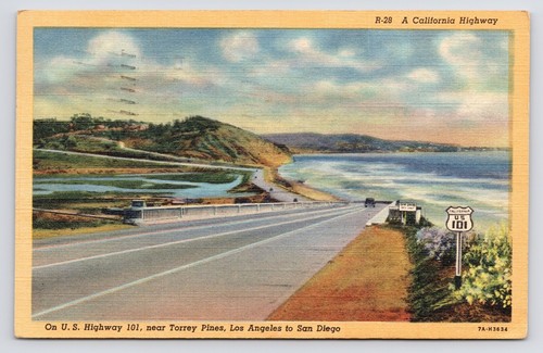 Cartolina highway 101 - highway,