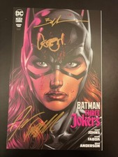 Batman Three Jokers #2 1ST Print, Cover Batgirl Variant signed - Limited