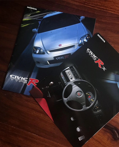 Set catalogo honda civic - honda, ek9