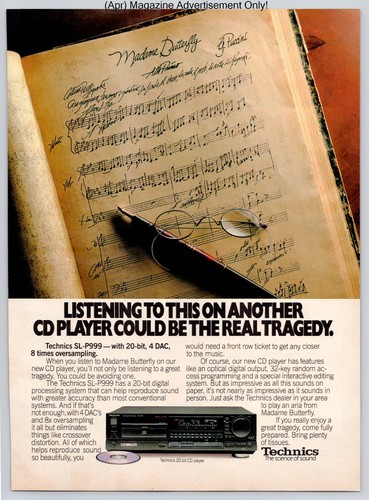 Technics p999 lettore - sl,