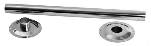 Supporto tavolo inox 70x5x16 - supporto,