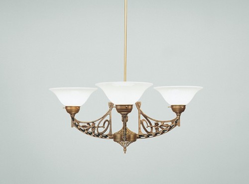 Lampadario premium ottone - lampadario,
