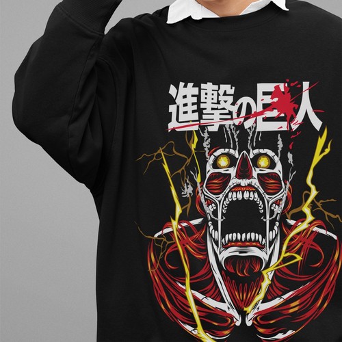 Felpa attack titan - attack,