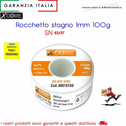 Rocchetto stagno 100gr - rocchetto,