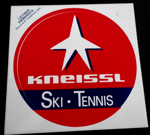 Adesivo pubblicitario kneissl - adesivo,