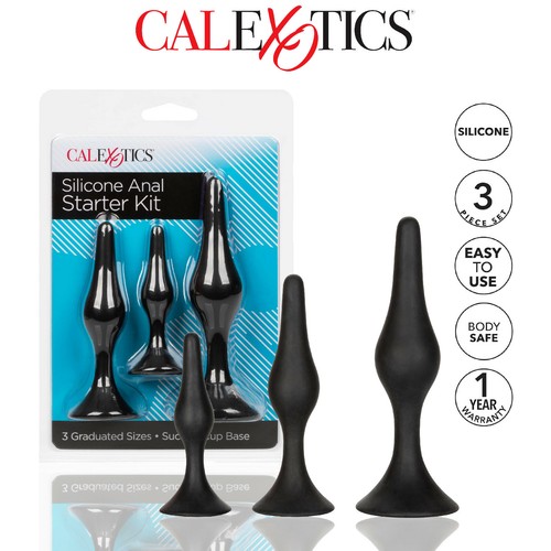 Silicone anal starter - silicone, kit