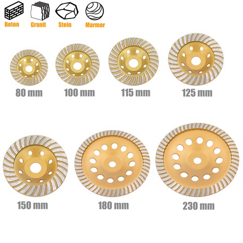 Segmento diamantato mola tazza - diamantato,