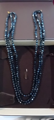 Collana perle vetro - di,