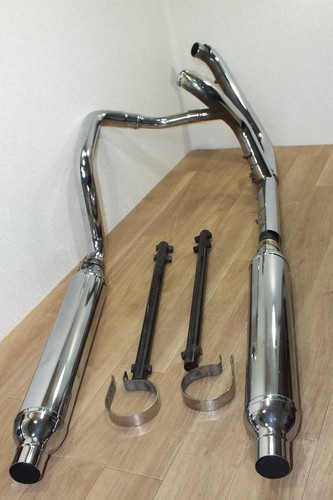 Set marmitta scarico evo twin - marmitta,