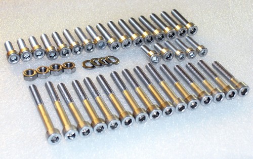 Kit bulloni brugola inox 40pz