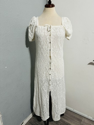 Abito zara oyster - abito, bianco