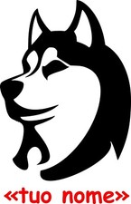 adesivo decal sticker HUSKY
