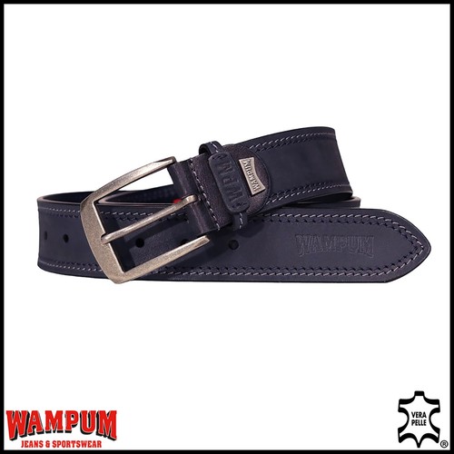 Cintura uomo wampum vera pelle - wampum,