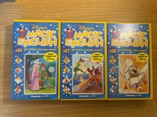 Magic English VHS Collezione 1996 - nn. 16,17 e 18