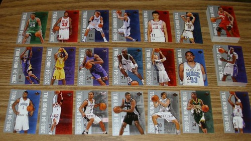 2003 upper deck honor - deck, roll