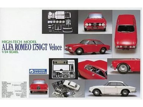 Alfa romeo 1750 veloce - gt, 1/24