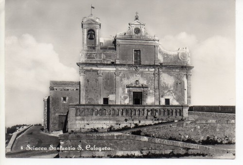 Cartolina anni sciacca - '50,