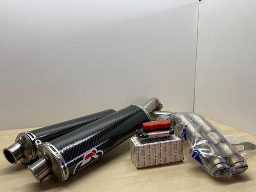 Kit scarico carbonio ducati - scarico,