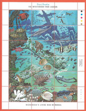 MICRONESIA 1988 MINIFOGLIO