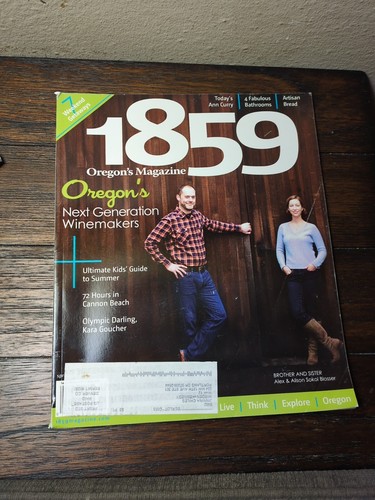 1859 oregon magazine - 1859, spring
