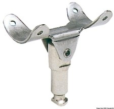 Scalmo ottone cromato per