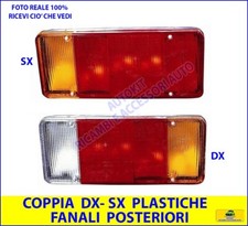 COPPIA FANALE  PLASTICHE per