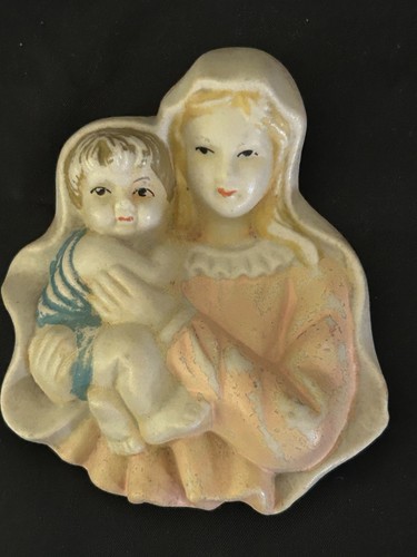 Statuina madonna bambino - statuina,