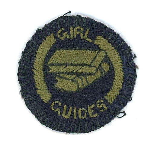 Rare early girl guides book - girl,