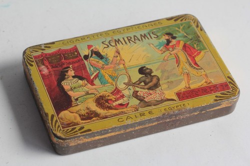 Boîte cigarettes tôle - boîte,