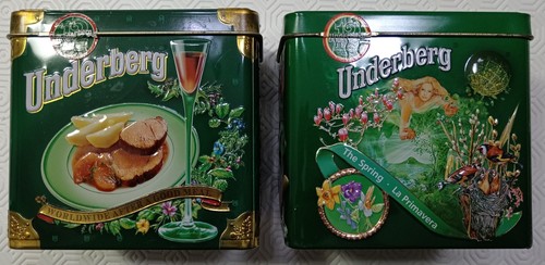 Underberg scatola latta - scatola,